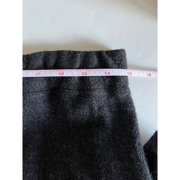 Eileen Fisher Gray Pull On Pants Minimalist Office Career Contemporary Casual M - Picture 6 of 8